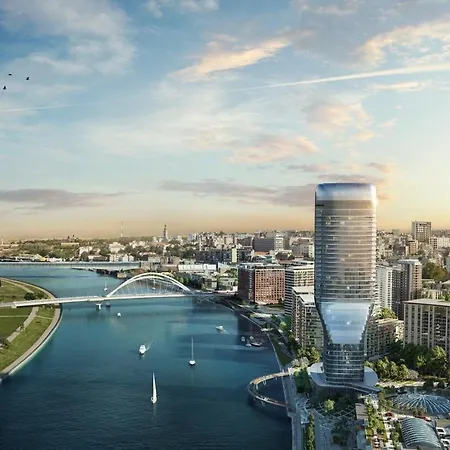 Belgrade Waterfront Comfortable Apartment Exteriör bild